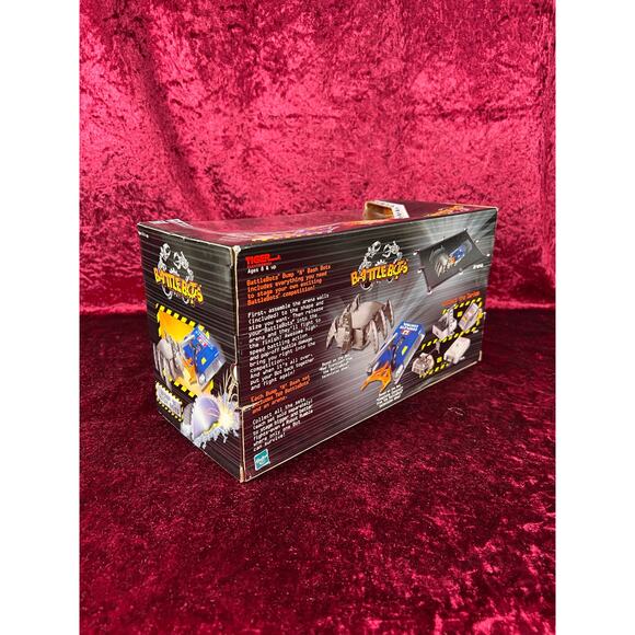 Vintage Battle Bots Bump N Bash Bots Red Scorpion & Complete Control Hasbro 2001 - Picture 5 of 10